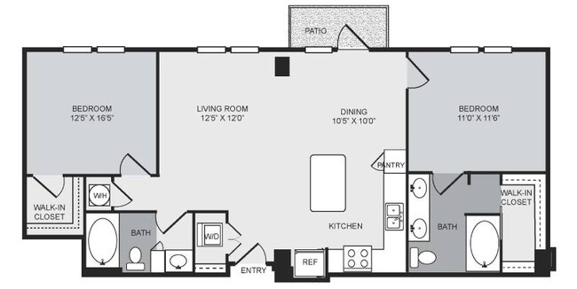 Floorplan - Cantabria at Turtle Creek