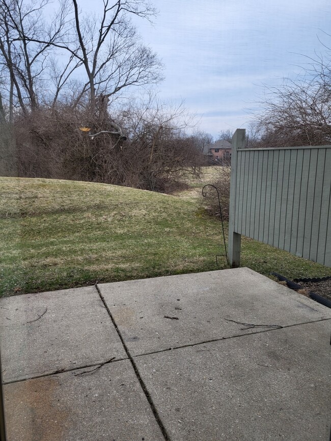 Private patio backs up to park - 9505 Centerbrook Ct