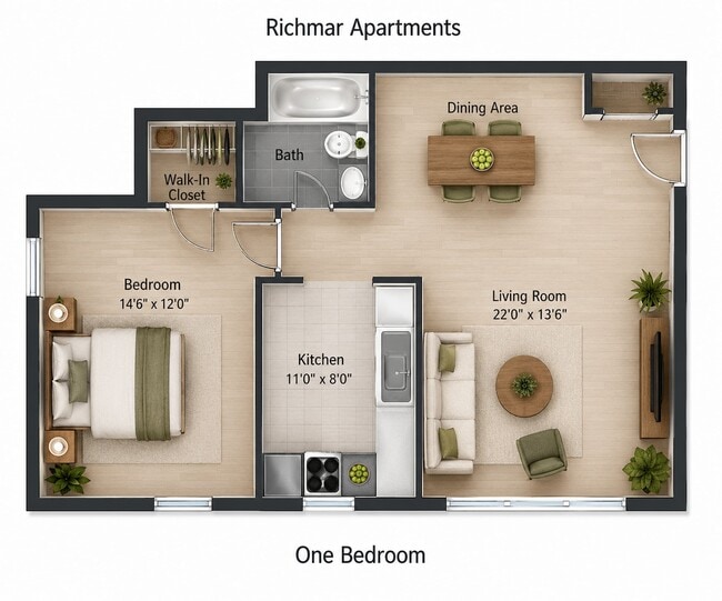 1 Bedroom Executive - Richmar
