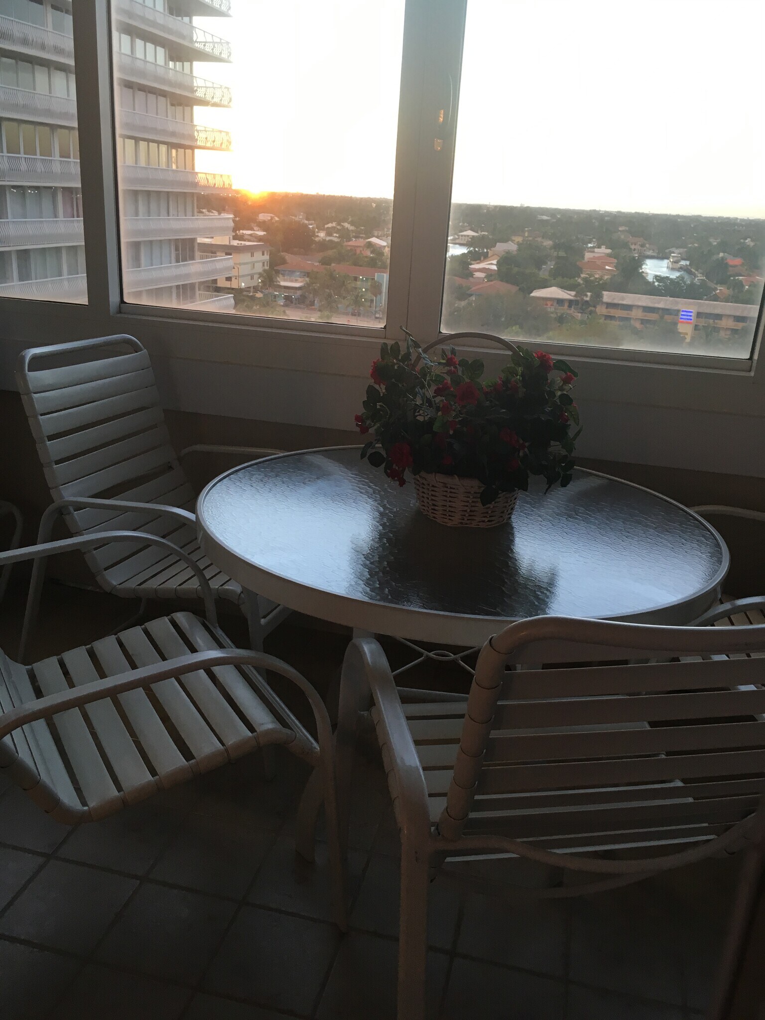 BALCONY TABLE - 4040 Galt Ocean Dr
