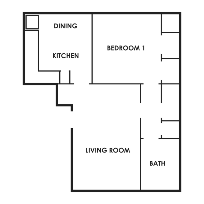 Floorplan - Flats on 75th
