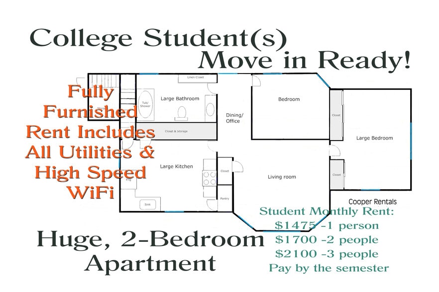 Apply through Apartments.com - 2706-2 Buffalo Rd
