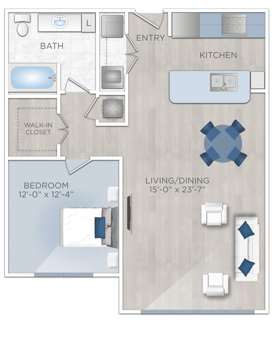 Floorplan - Telfair Lofts