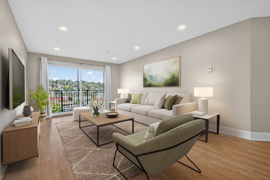 Unit 101 - Living Room - 3053 14th Ave W