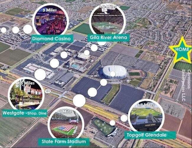 Area Attractions - 8924 W Solano Dr