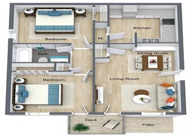 Floorplan - The Life at Highland Village