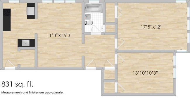 Floorplan - 638-642 Harrison St.