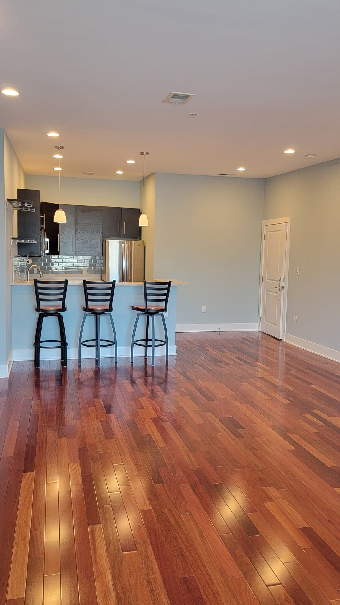Living Room View of Kitchen - 440 Rhode Island Ave NW