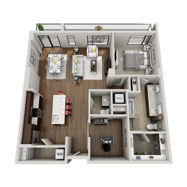 A3 floor plan - Hayworth