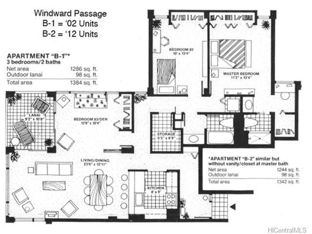 floorplan B-2 - 322 Aoloa St