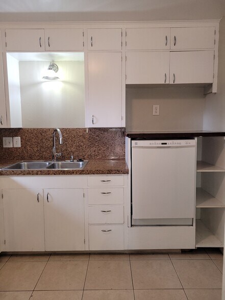 KITCHEN WITH RAISED DISHWASHER AND HIGH ARCH FAUCET - 5955 SW 179th Ave