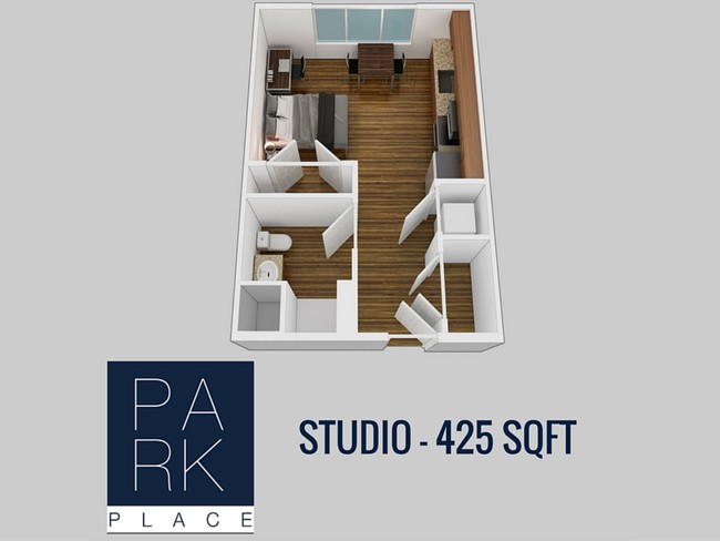 Floorplan - Park Place Columbia (Student Housing)