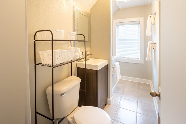 Upstairs bathroom with bathtub only. - 222 6th Ave SE
