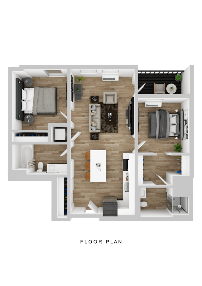 Floorplan - Hyas Point Apartments