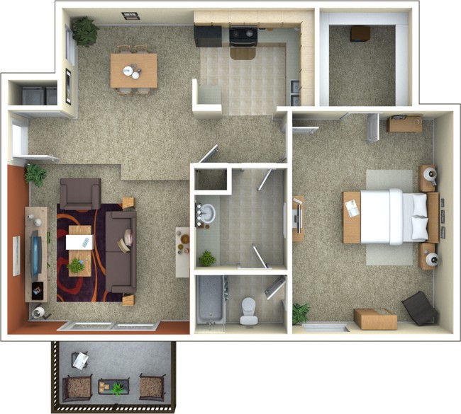 One Bedroom - Avistele at Andalusia