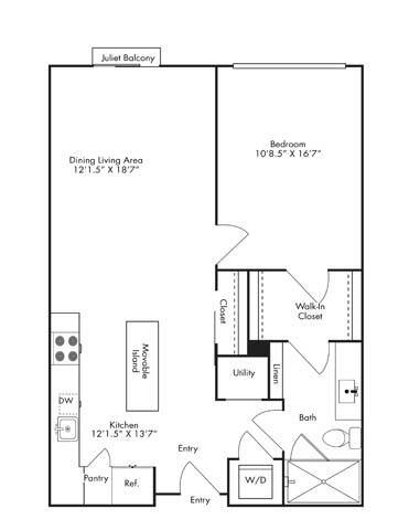 Floorplan - 1110 Key Federal Hill