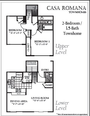 2BR/1.5BA - Casa Romana
