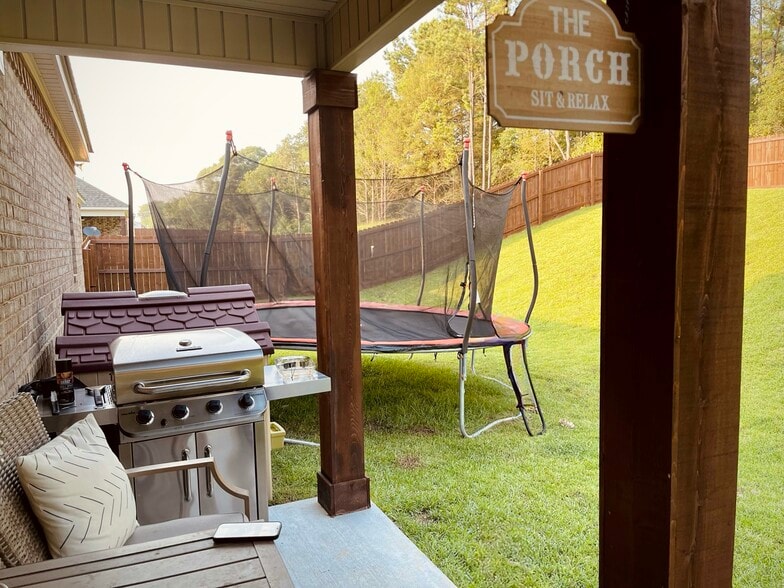 Fenced in Backyard - 303 Charleston Mills Dr