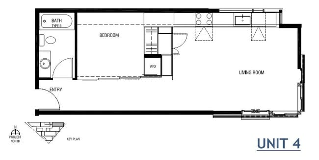 Floorplan for 304, 404 & 502 - The Harp