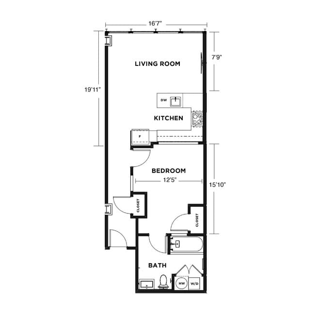 Floorplan - The Washington at Chatham