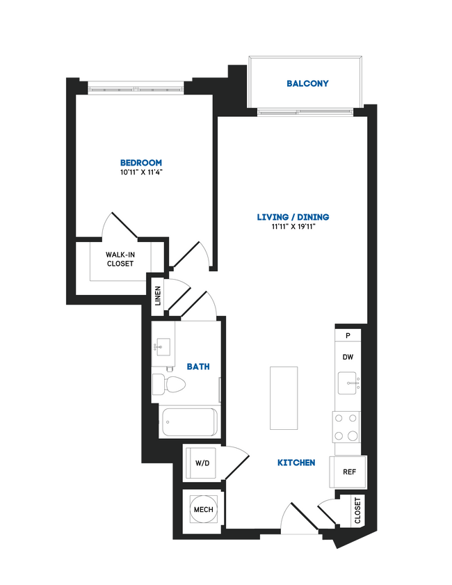 Floorplan - The Chase at Bryant Street