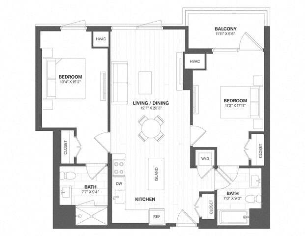 Floorplan - The Tides