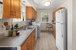 Contemporary Kitchen Style with Luxury Vinyl Plank Flooring