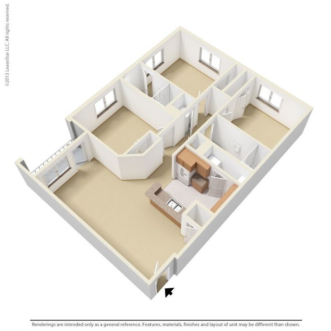 Floorplan - GE Tower by Cortland