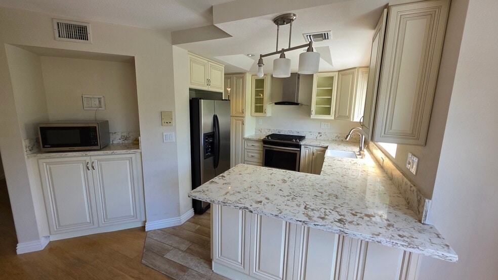 Kitchen with lots of cabinet and counter space - 644 Warwick Ave