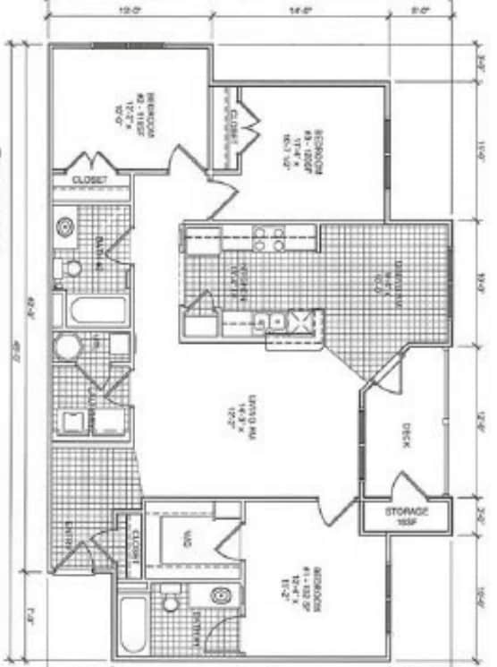 Floorplan - Morgan Pointe Apartments