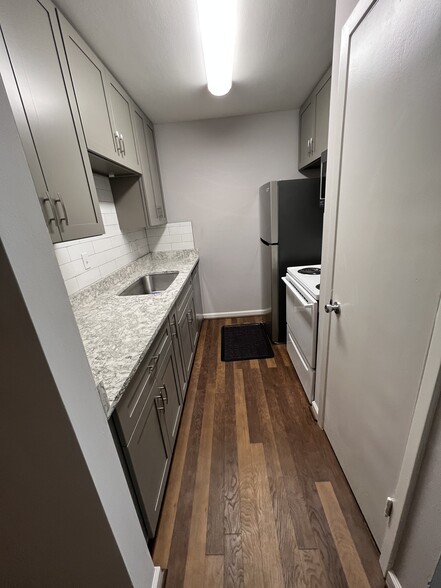 Kitchen prior to fixtures being installed. - 9021 Gaylord Dr