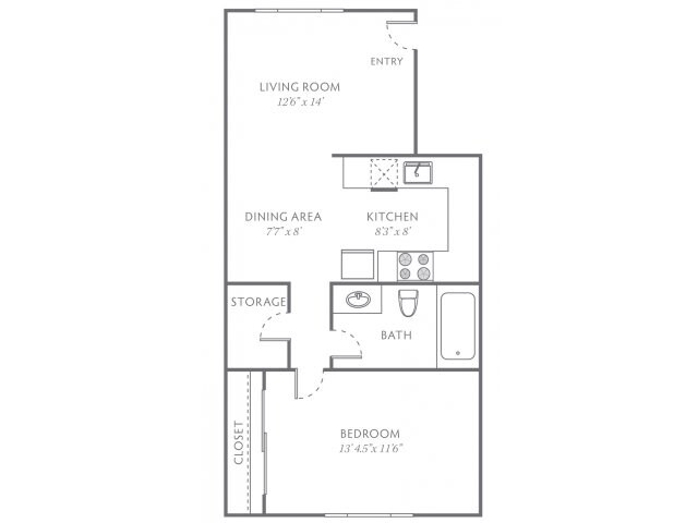 1 Bedroom (C) - Crown Royal