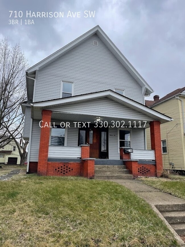 Three bedroom one bathroom home for rent 710 Harrison Ave SW Canton