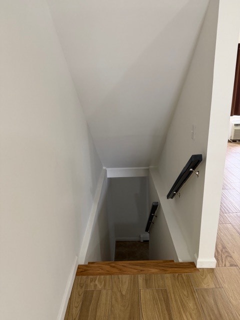 stairs down to second level - 16A Sylva Ln