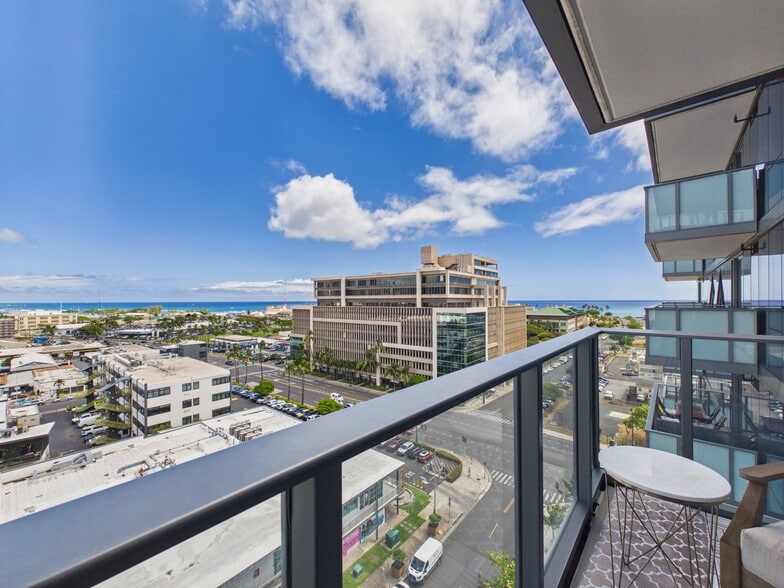 lanai view - 600 Ala Moana Blvd