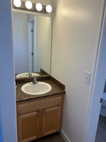 Bedroom 1 vanity/sink - 1411 E 6175 S