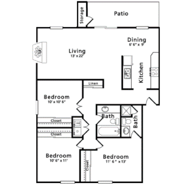 Floorplan - Silverado Village