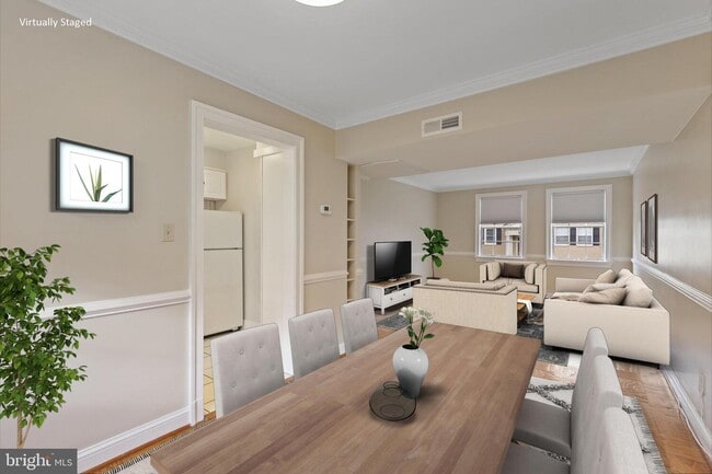 Living/Dining Room (virtual staging) - 6622 Boulevard Vw