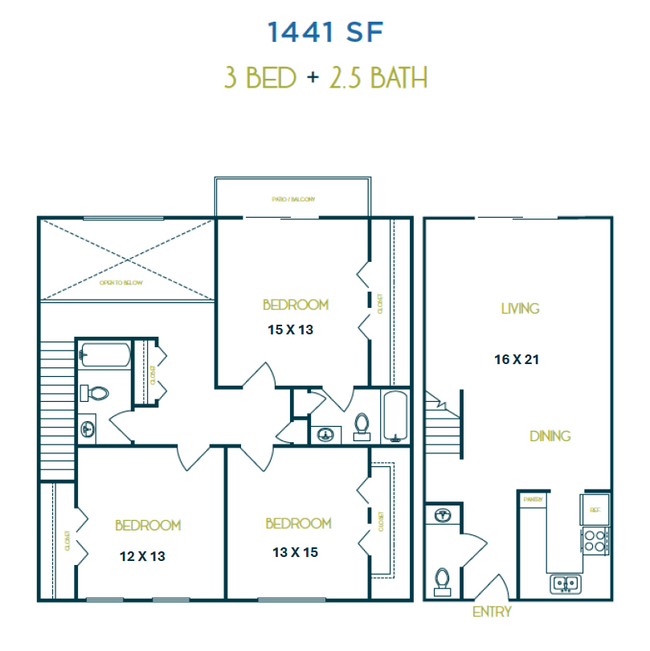 Floorplan - Lakeshore at East Mil
