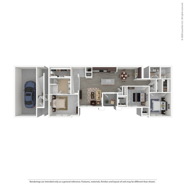 Floorplan - Seville at Clay Crossing