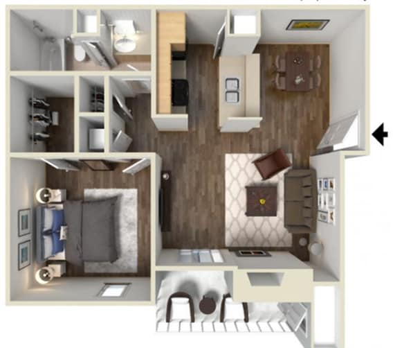 Floorplan - Icon Apartments