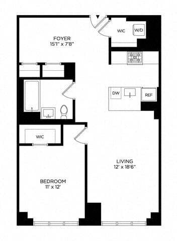 Floorplan - Lincoln at Bankside