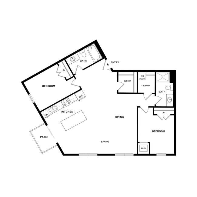 Floorplan - Lofts on Grove