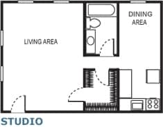 Studio - Berkeley Court