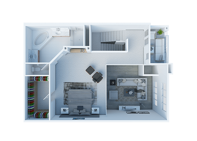 Floorplan - San Pedro Bank Lofts