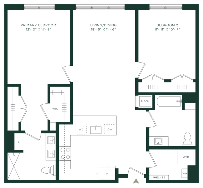 Floorplan - The Pearl at Station Bay