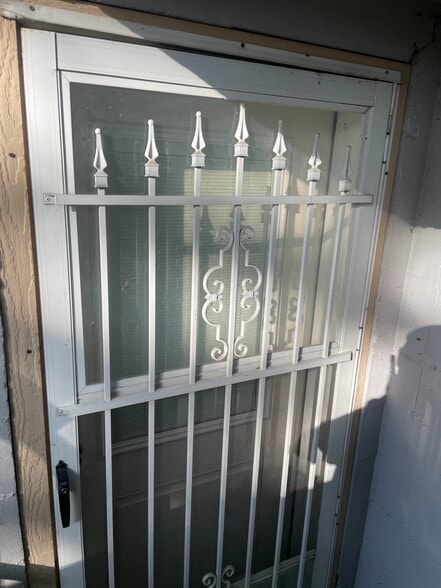 New door and screen door - 719 East Fremont Street