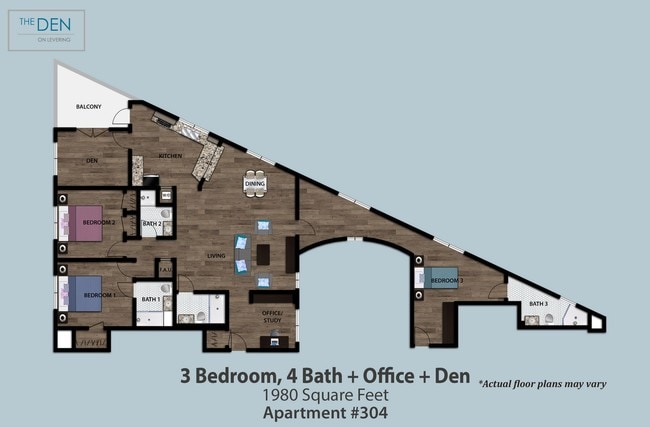 Floorplan - The Den On Levering