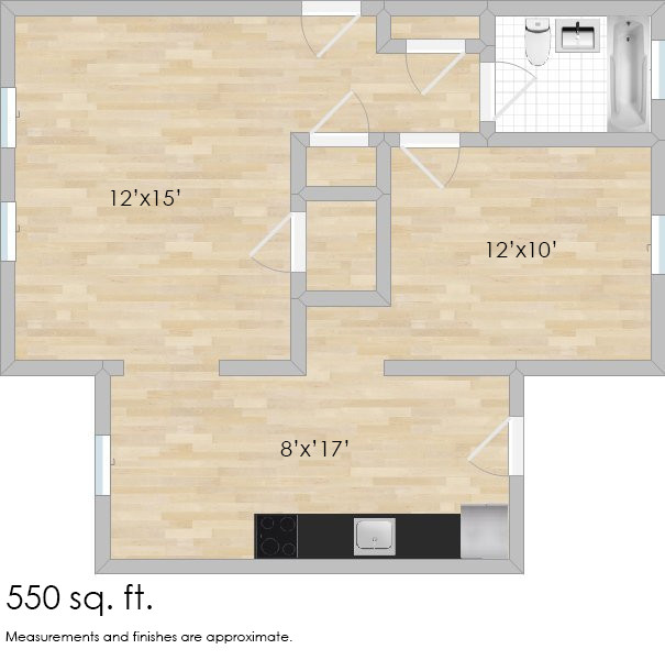 Floorplan - 411-419 Thatcher Ave.