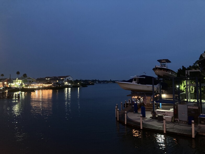 Walk across the draw bridge and bay is beautiful even at night - 1642 Stickney Point Rd